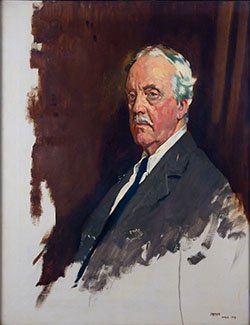 Portrait of Lord Balfour by Sir William Orpen (BAR 21)