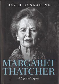 David Cannadine, Margaret Thatcher book cover (BAR 31)
