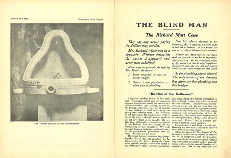 Duchamp Blind Man magazine (BAR 32)