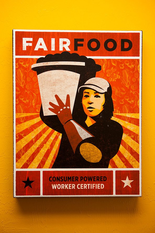 A poster for the Florida Fair Food Program