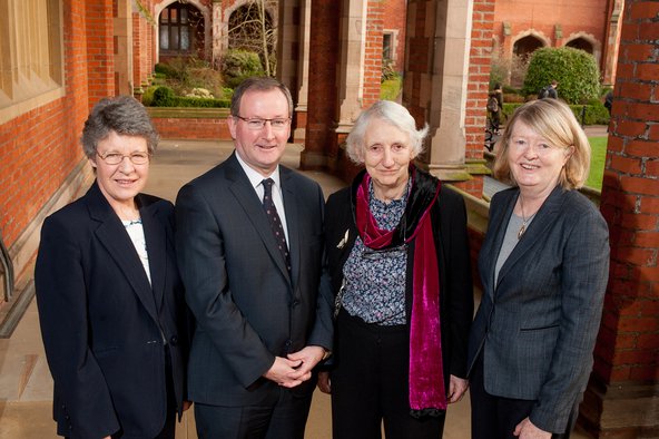 Professor Dame Jocelyn Bell Burnell, Professor Patrick Johnston, Baroness O