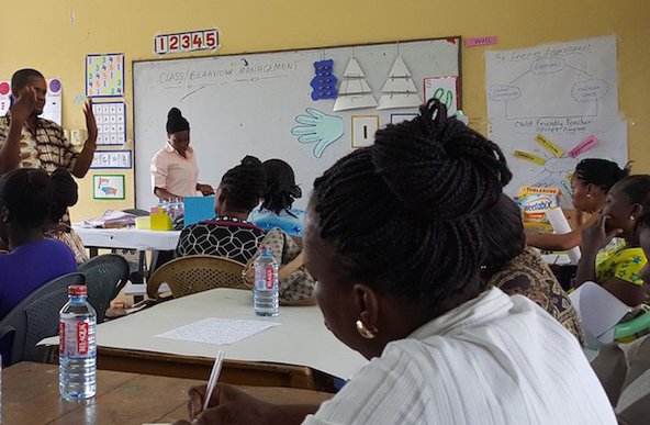 Teacher training in Ghana